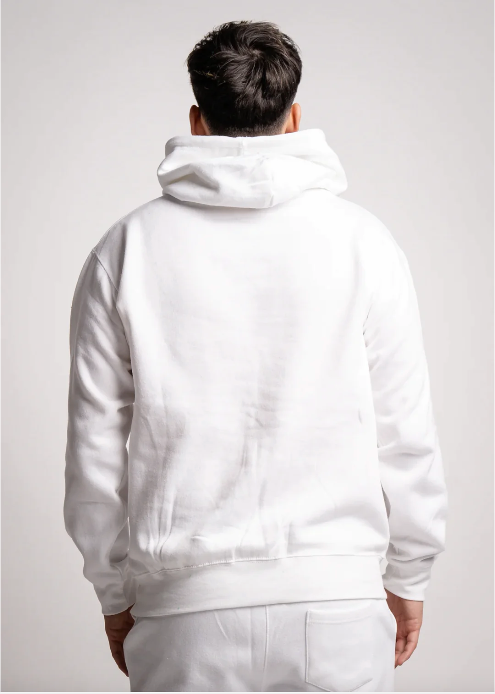 White Hooded Sweatshirt