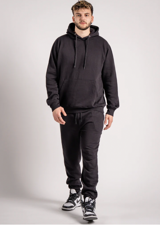BLACK Sweatsuit Set