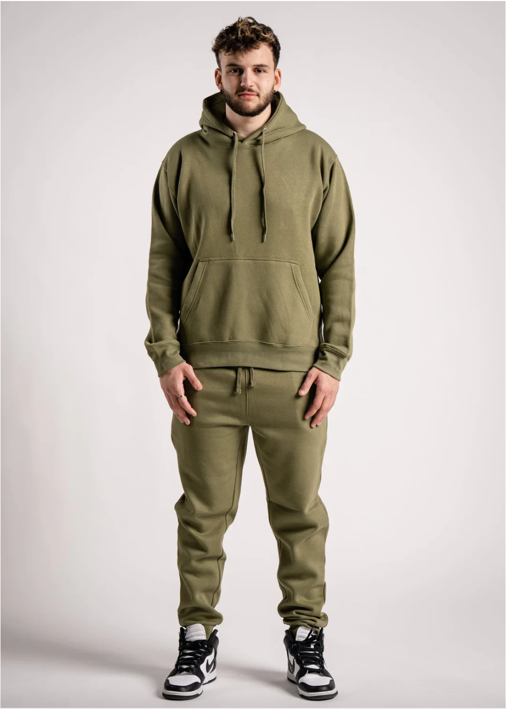 Green SweatSuit Set