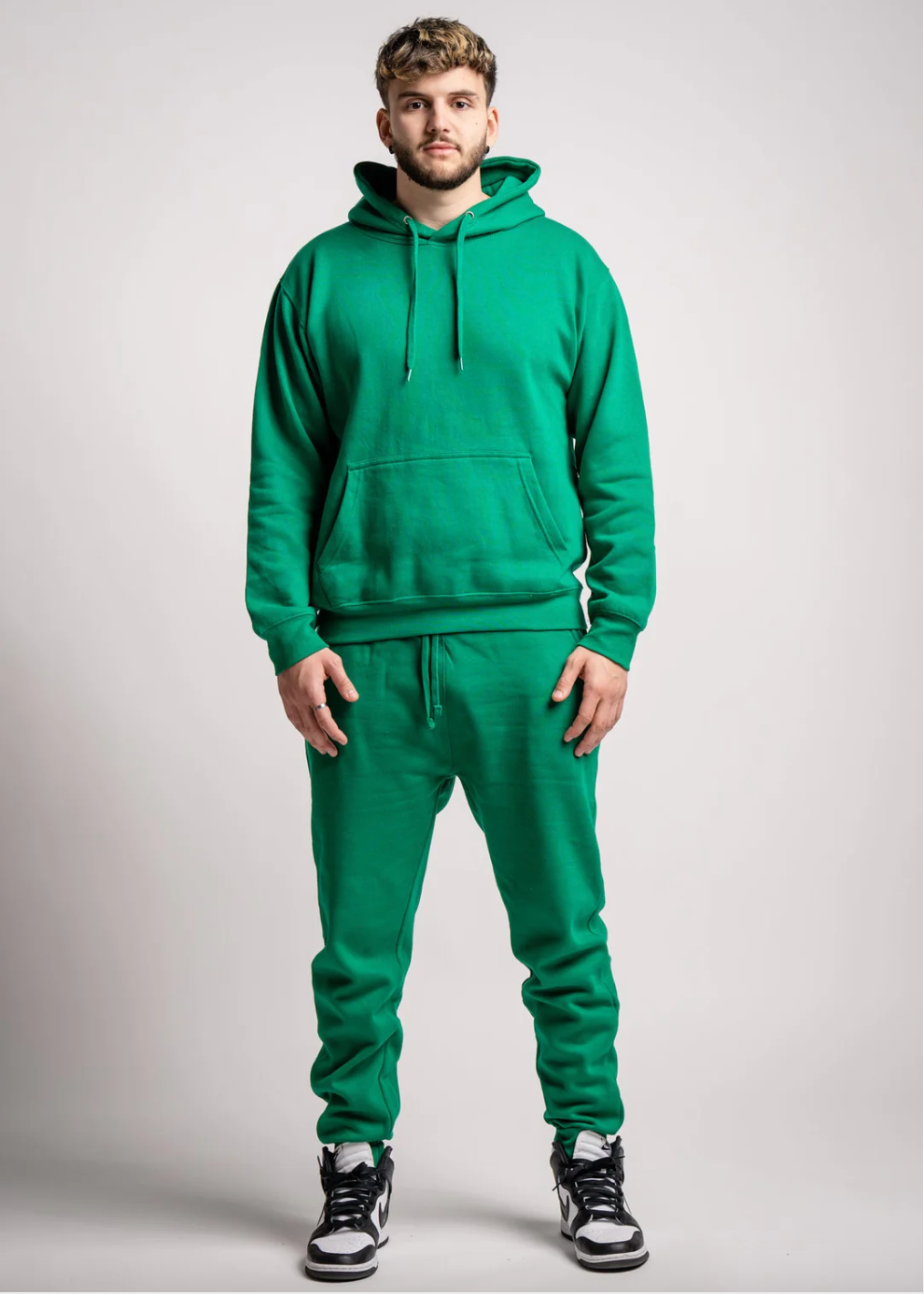 Green SweatSuit Set