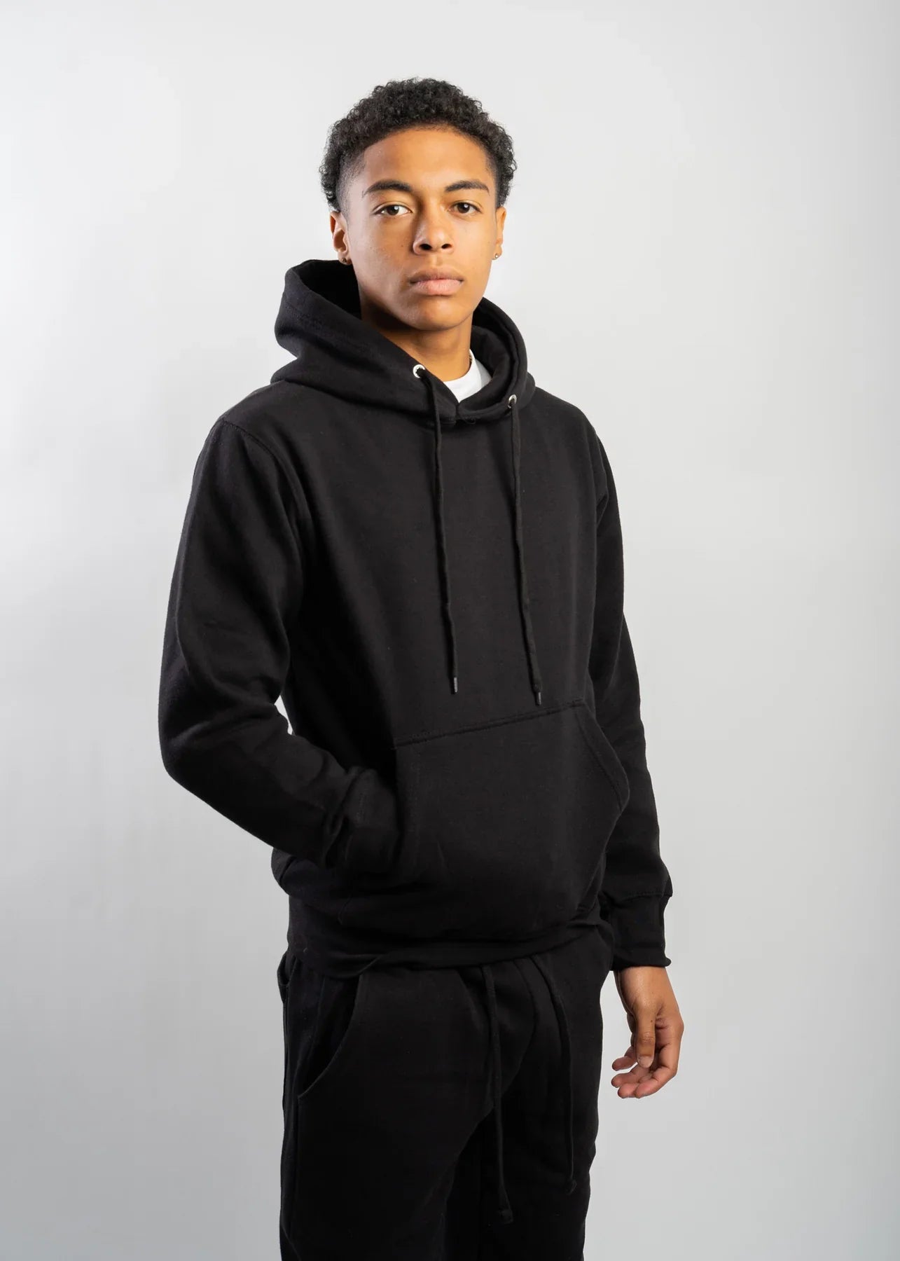 Black Hooded SweatShirt
