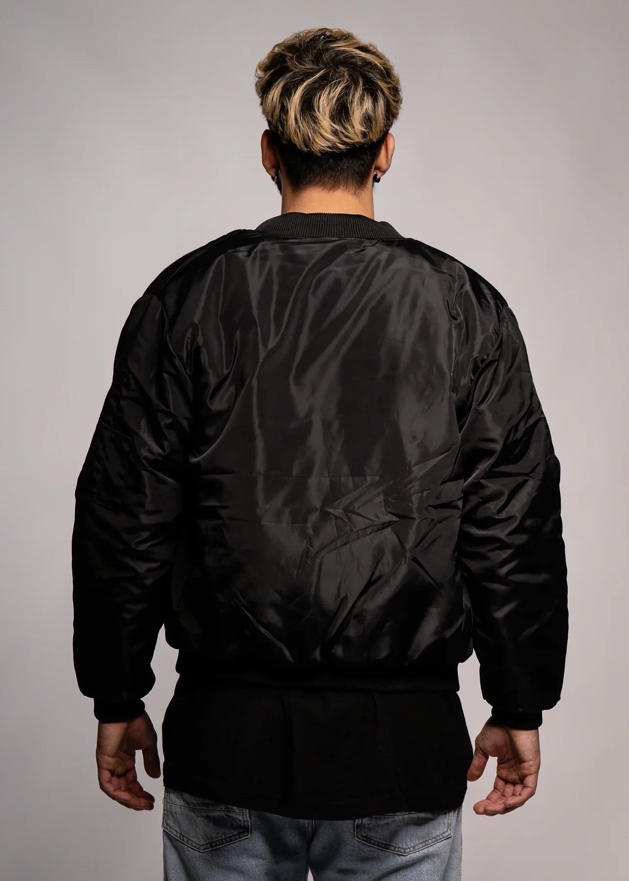Black Bomber Jacket