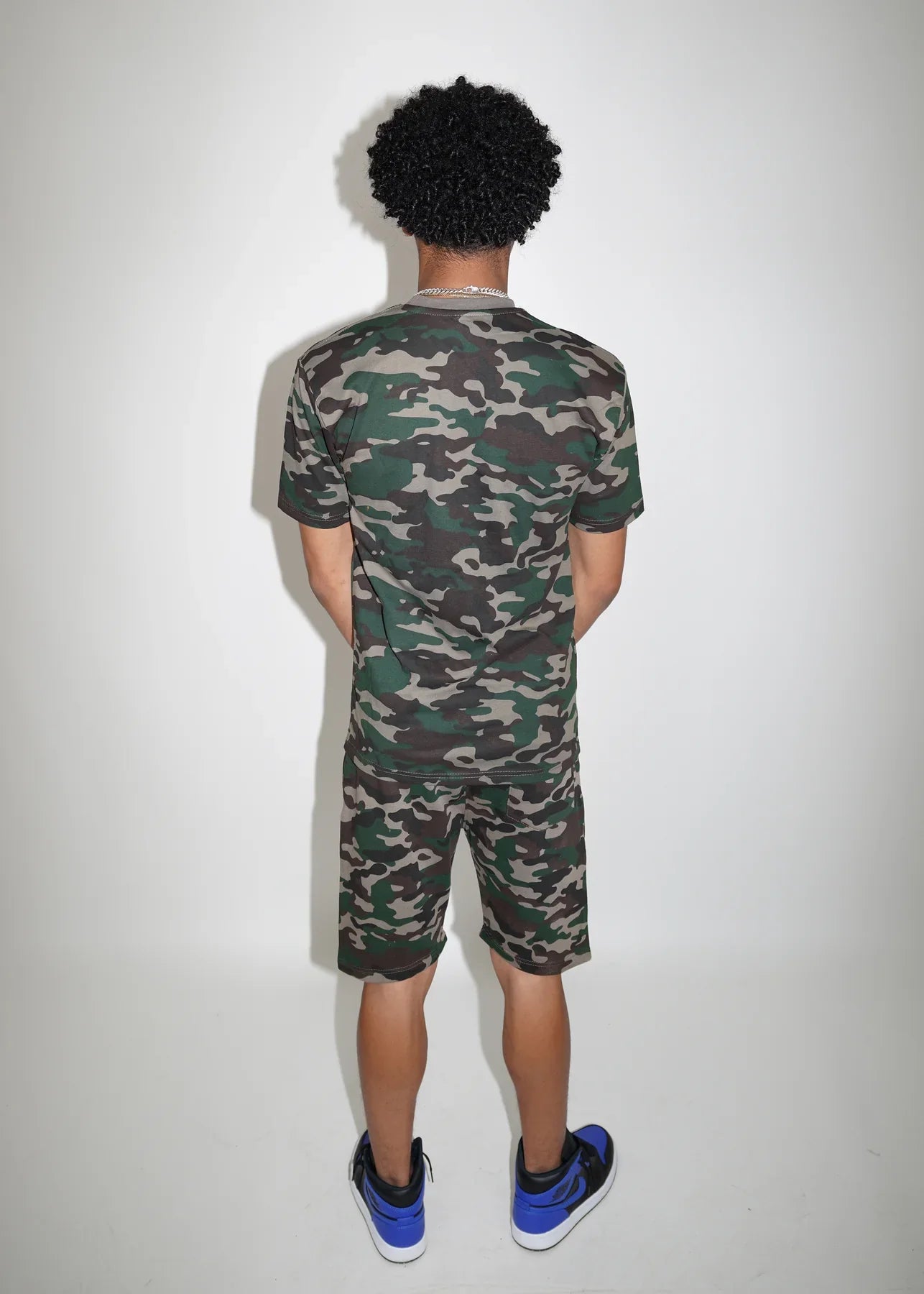 Camo T-Shirt and Short Set