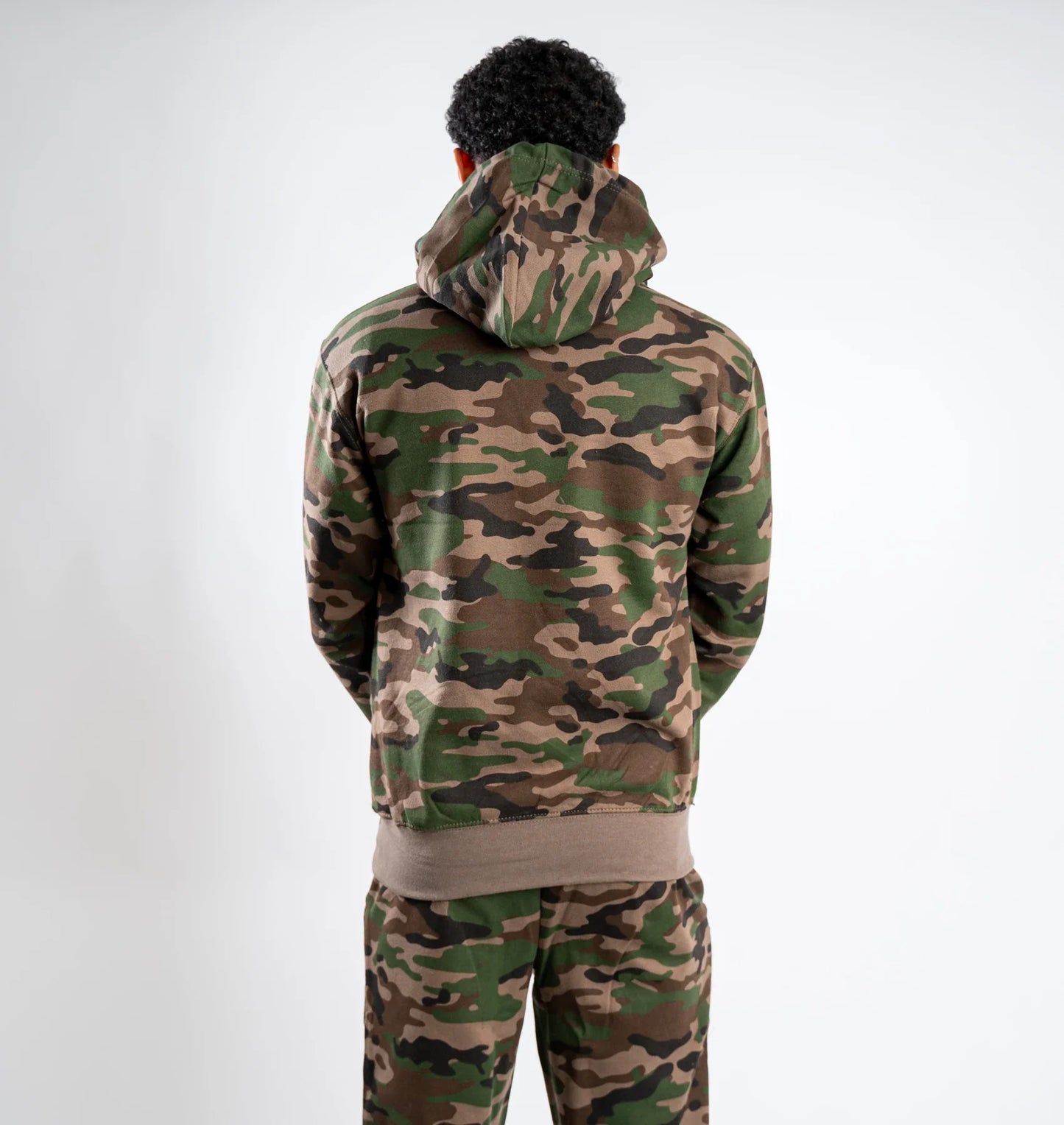 Camo Heavy Blend Fleece Hooded SweatShirt