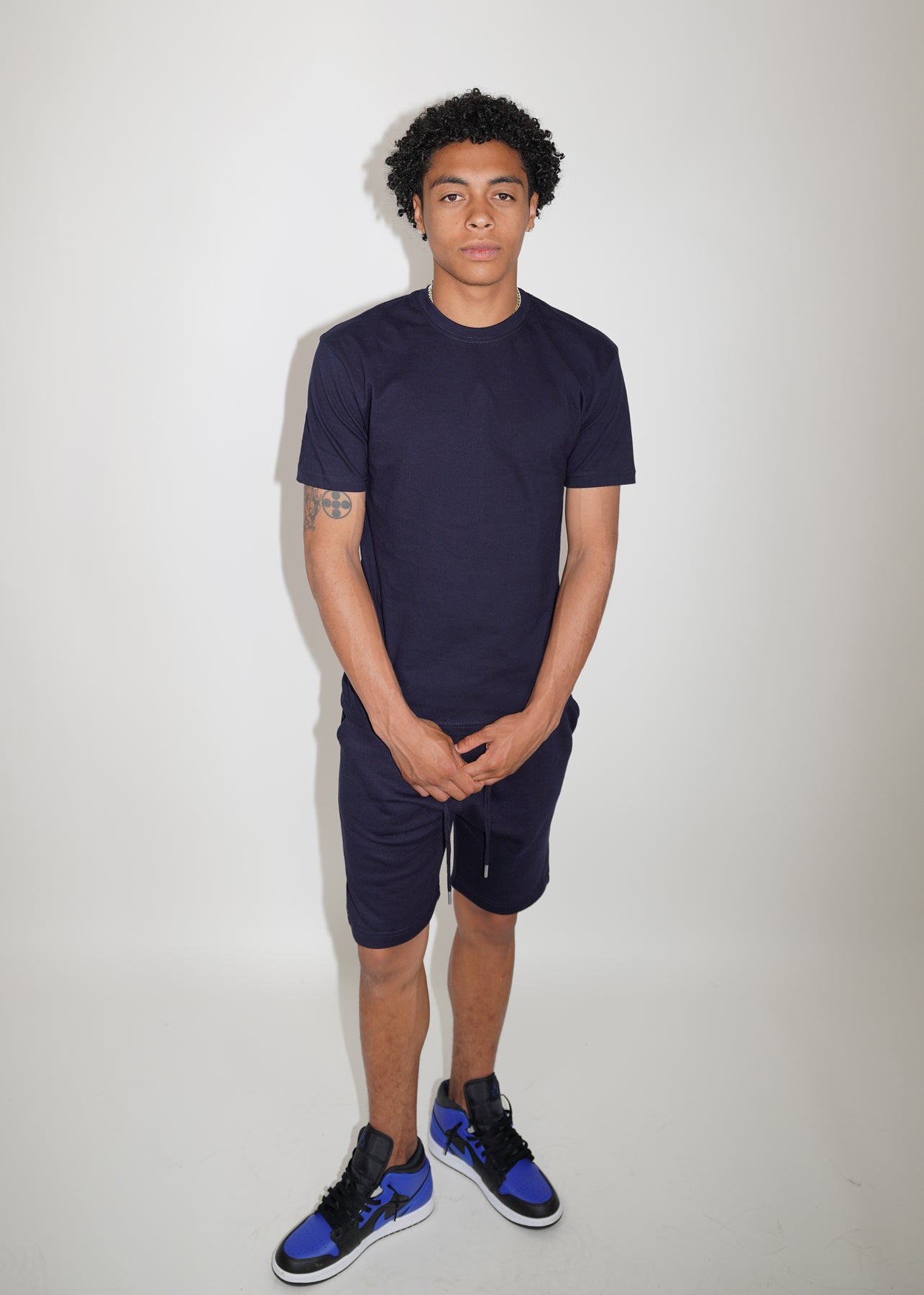 Navy T-Shirt and Short Set