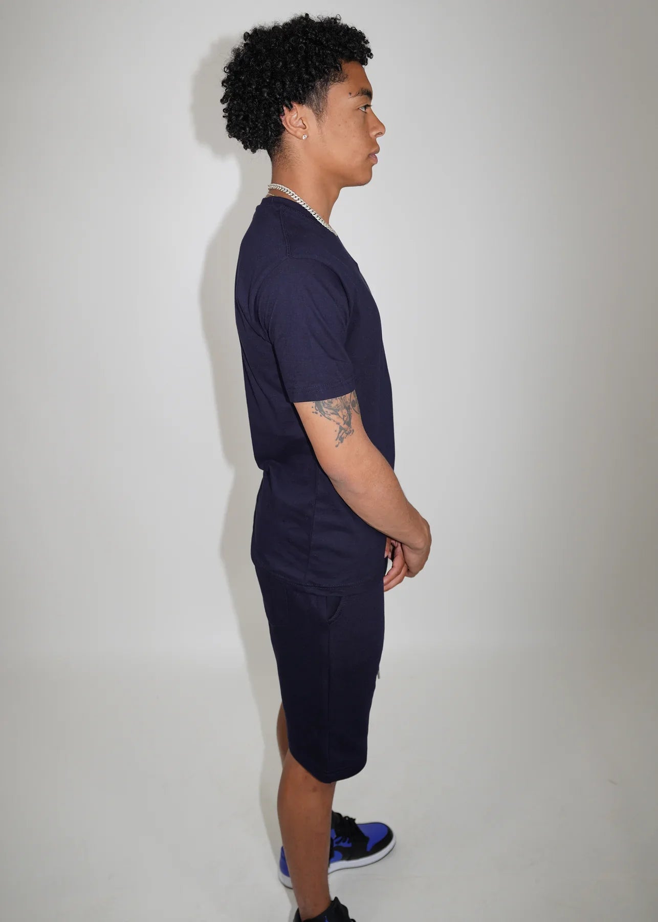 Navy T-Shirt and Short Set