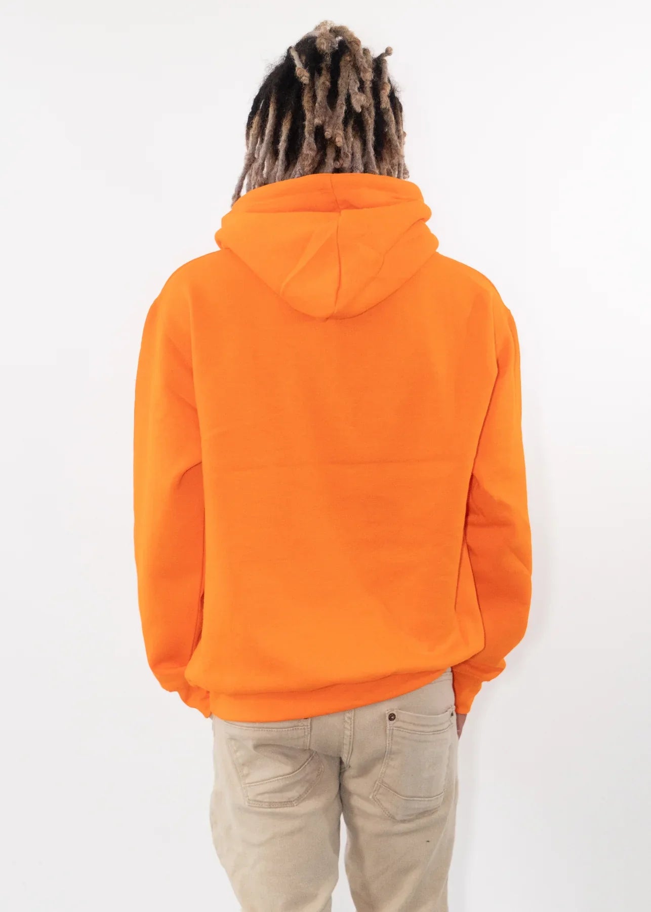 Orange Heavy Blend Fleece Hooded Sweatshirt