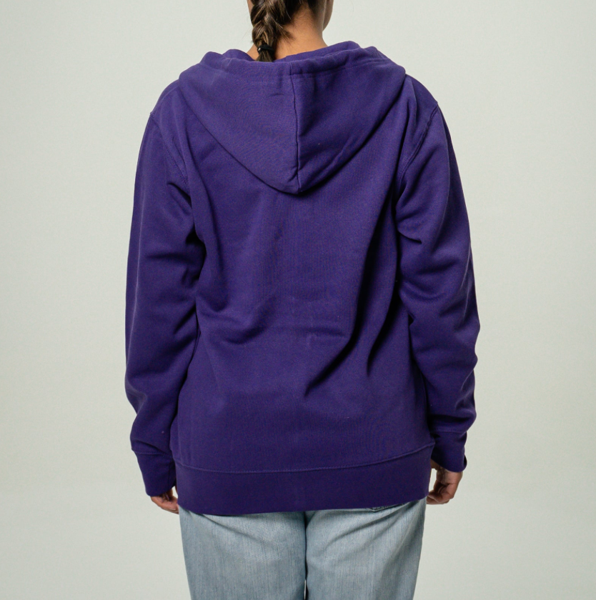 Purple Women's Heavy Blend Full-Zip Hooded SweatShirt