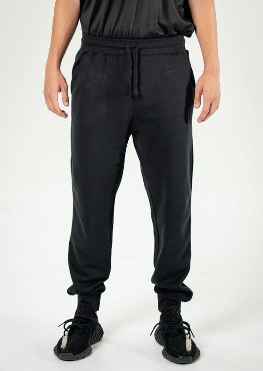 Black Heavy Blend Fleece Sweatpant