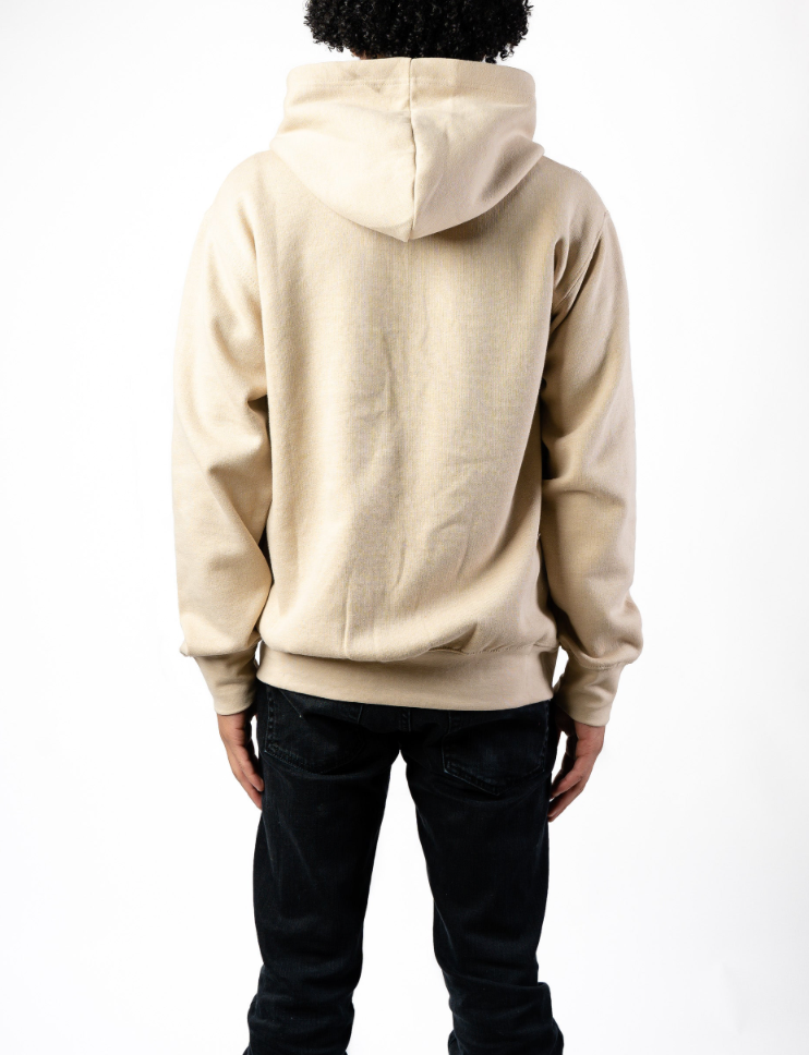 Sand Heavy Blend Zip-Up Fleece Hooded SweatShirt