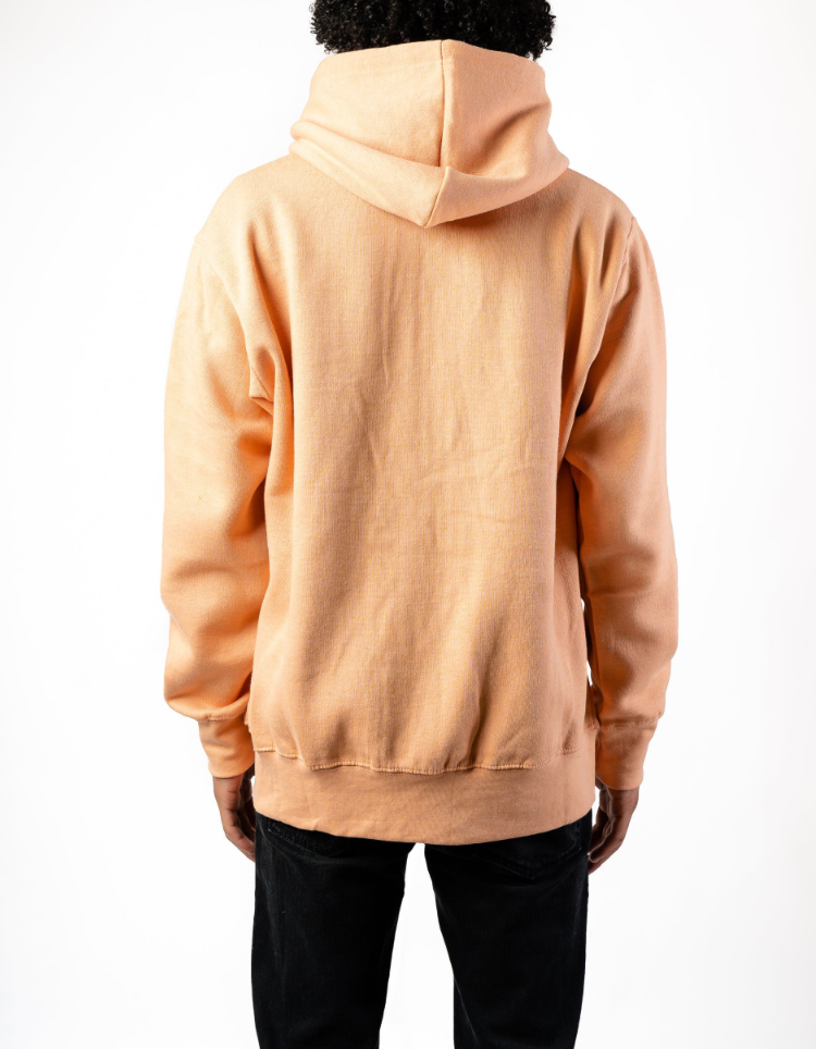 Peach Heavy Blend Zip-Up Fleece Hooded SweatShirt
