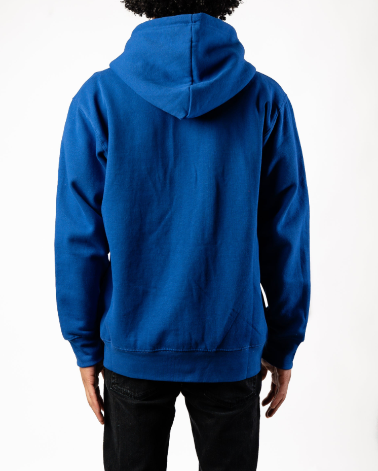 Royal Blue Heavy Blend Zip-Up Fleece Hooded SweatShirt
