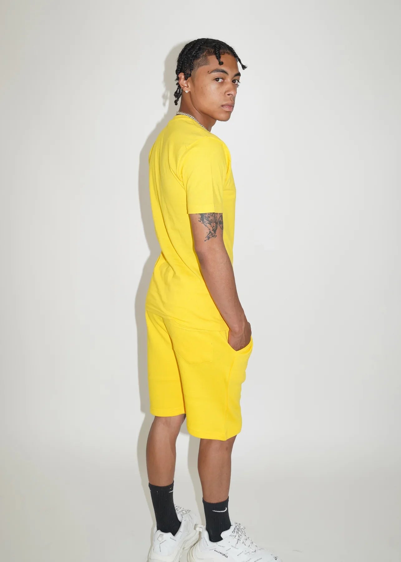 Yellow T-Shirt and Short Set