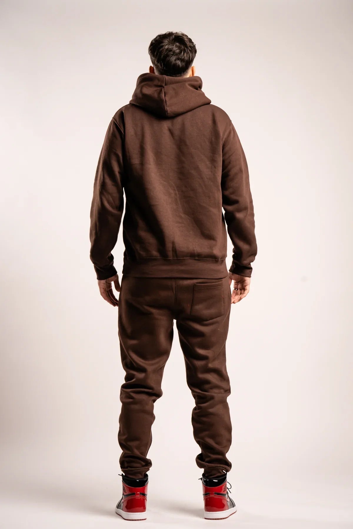 Brown Heavy Blend Fleece SweatSuit