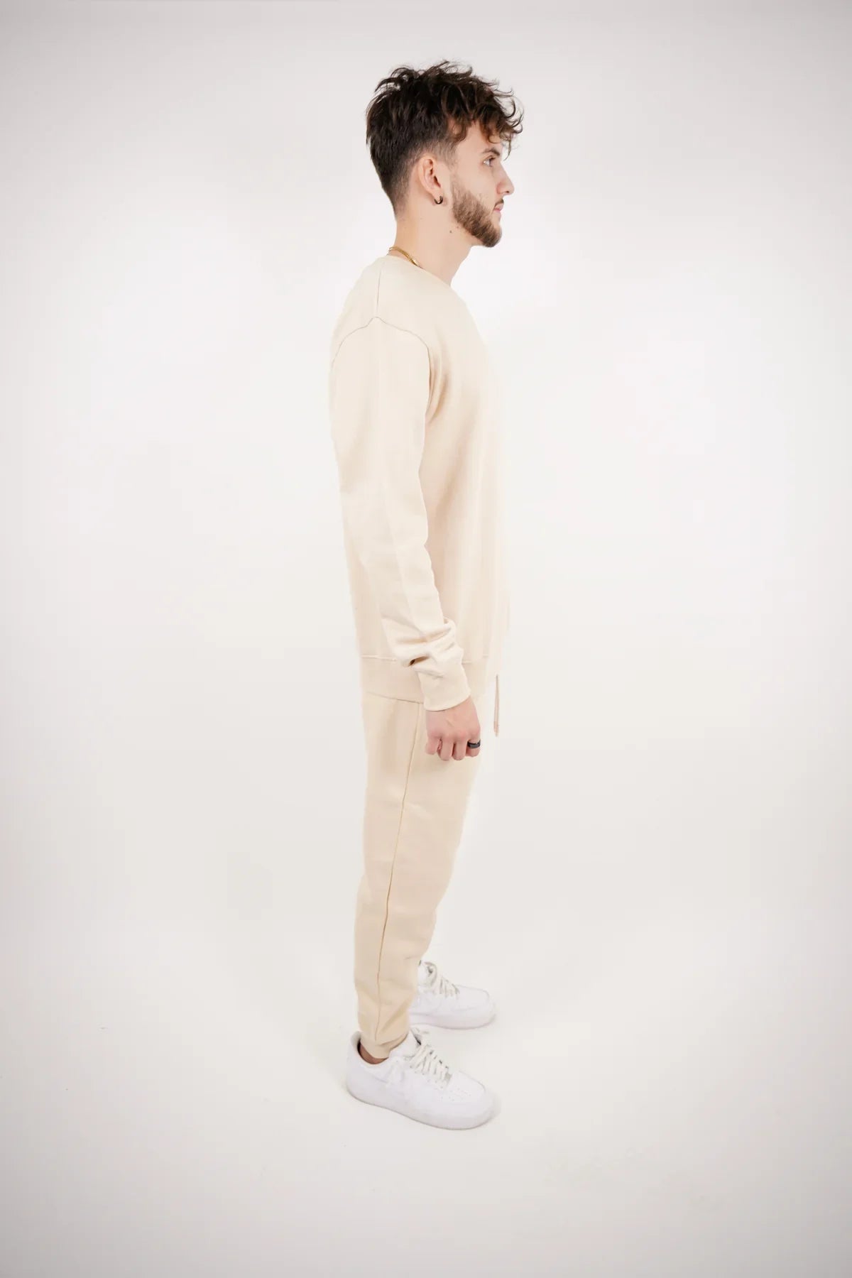 Sand Tight Fleece Crew-Neck SweatSuit