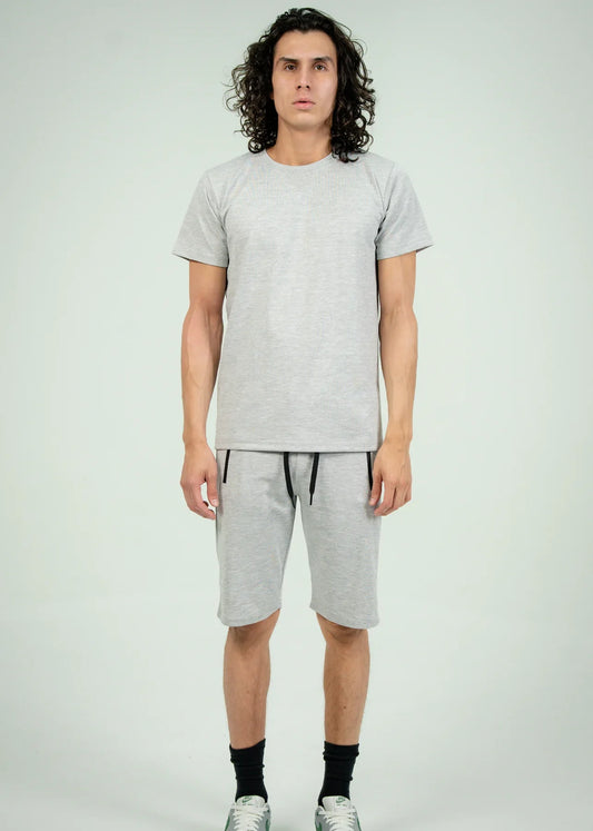 Gray Tech Short Set