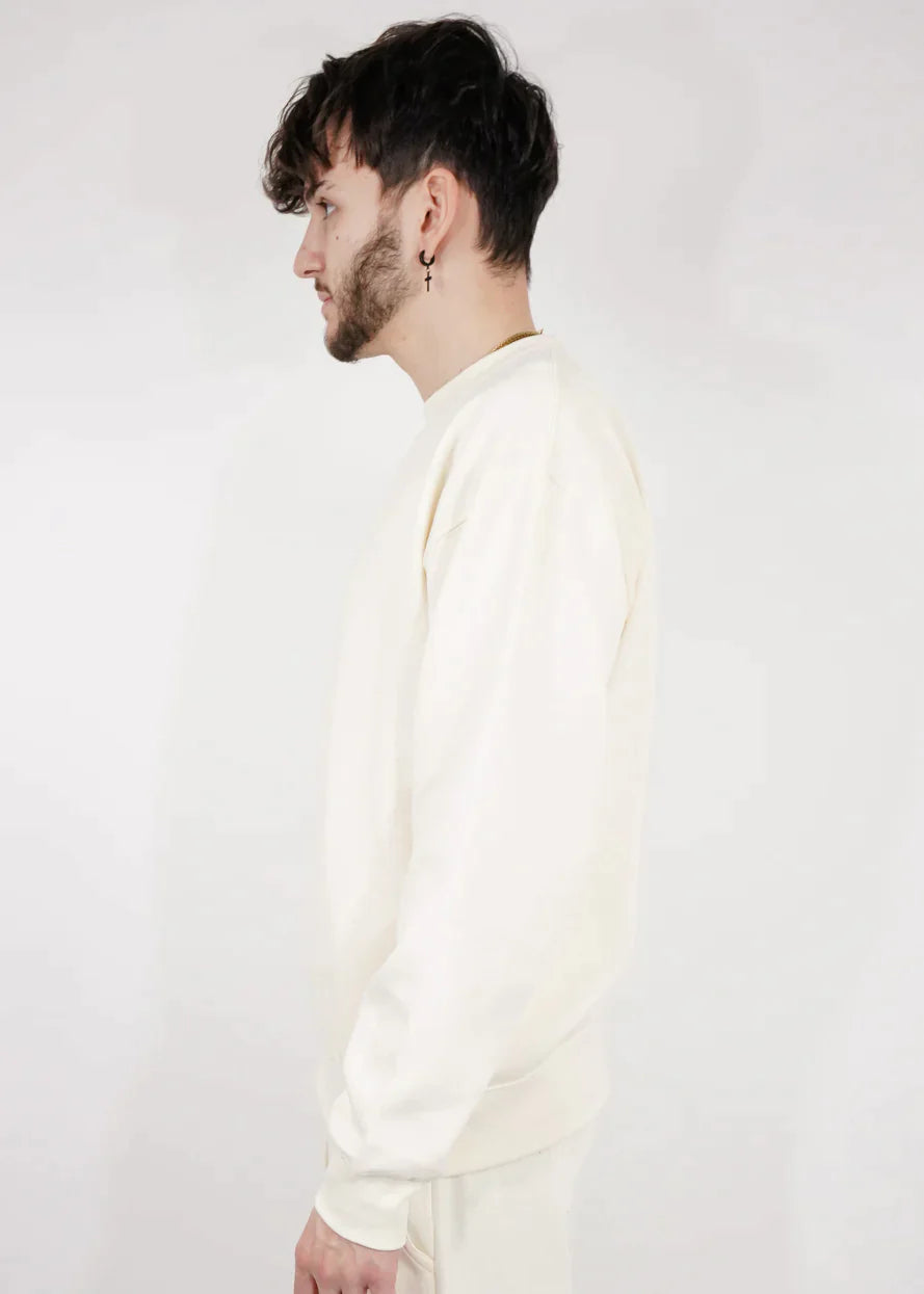 Off-White Heavy Blend Fleece Crew-Neck SweatShirt