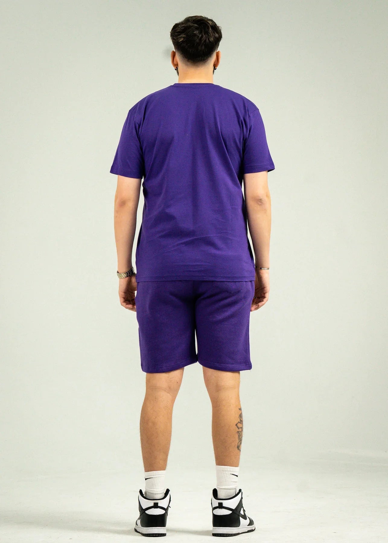 Purple T-Shirt and Short Set