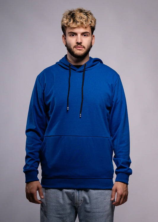 Royal Blue Tech Hooded SweatShirt
