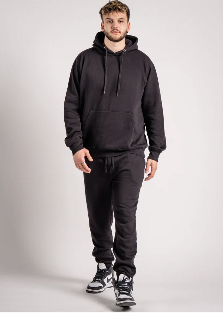 BLACK Sweatsuit Set