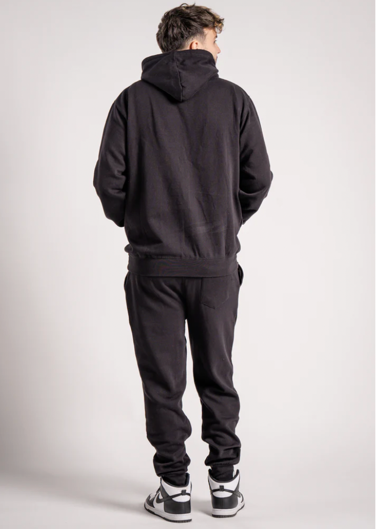 BLACK Sweatsuit Set