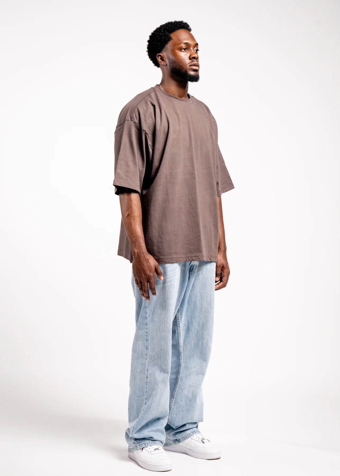 Brown Oversized T-Shirt