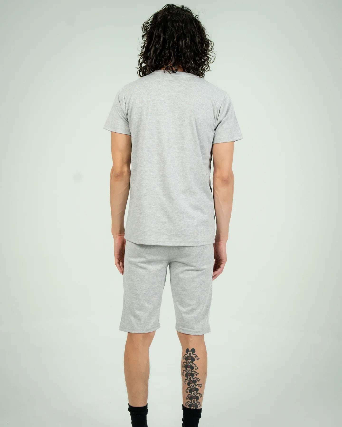 Gray Tech Short Set