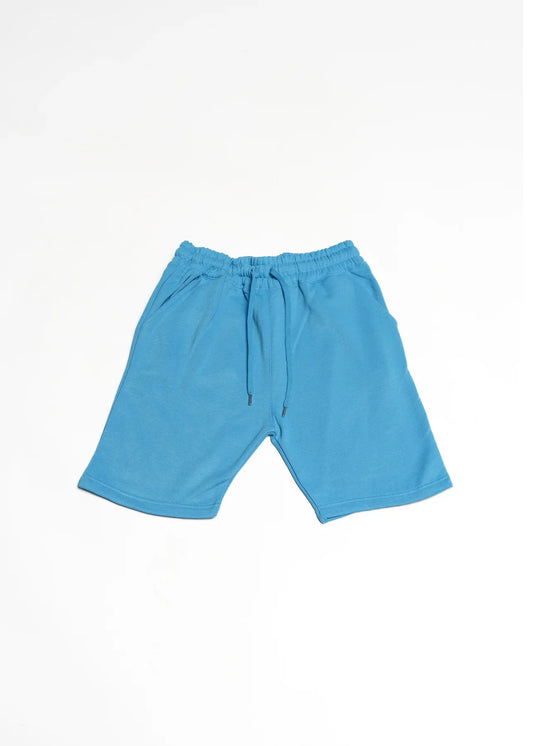 Sky Blue Heavy Blend Fleece SweatShort